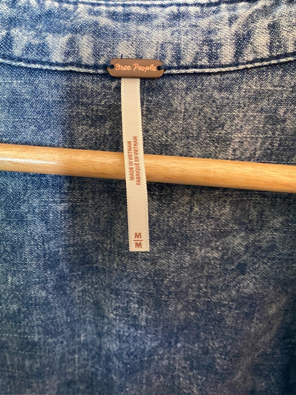 Free People | Ruffle Denim Jacket - Picture 6 of 7